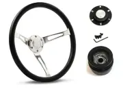 SAAS Steering Wheel SW25610 & boss for Toyota Corolla CSX Seca AE Series 1985-19 (for: Toyota)