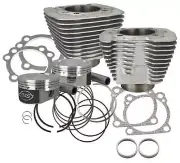 S & S Cycle 1250cc Conversion Kit Silver Compression 10.3:1 910-0433