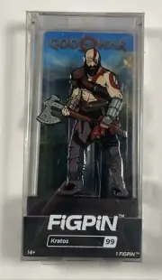 Sony 2017 Figpin - God of War Kratos #99 Official PlayStation Figure