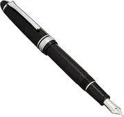 Sailor Fountain Pen Profitlite Silver Trim Black Bold 11-1039-620