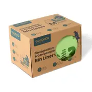 Ecopack 27L Compostable Bin Liners - Box Dispenser Medium (1 Box/50 Bags)