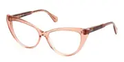 Max & Co. MO5046 059 Women’s Glasses Brown Size 56 - Private Health Rebate - Blue Light Block Available