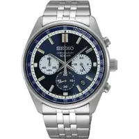 在飛比找ETMall東森購物網優惠-SEIKO 精工 CS系列時尚三眼計時錶/藍/41.5mm 
