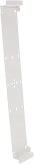 LALAFINA Folder Display Stand Highchair Magazine Rack Folders Hanging Folder Storage Rack Folders Ceiling Protector Multipurpose Scraper Electric Parts Decorating White Iron