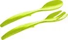 Emsa 507178 Vienna salad servers, 30 cm, green Light Green