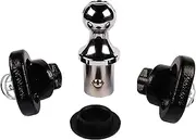 Niyako Gooseneck Tow Hitch Ball Kit, 2-5/16-In Ball, 38,000 lbs Load Capacity, Fit 2013-2023 Ram 2500 3500