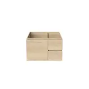 Forme Mont Albert 750 Wallhung Light Ash Vanity - Right Hand Drawers
