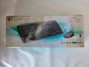 Logitech MK320 Wireless Keyboard Mouse Combo 2.4GHz USB Receiver in Box