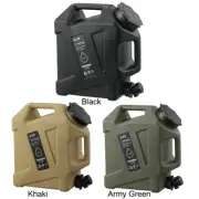 12L Outdoor Camping Water Container Bucket Portable Car Water Tank with Faucet