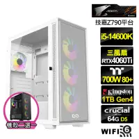 在飛比找momo購物網優惠-【技嘉平台】i5十四核GeForce RTX 4060TI{