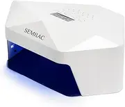 Semilac UV LED Nail Lamp 36W/54W - Lamp for Gel & UV Varnish, Dual LED Technology, Dual Power, 4 Timer, Sensor, for Manicure & Pedicure