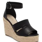 Catherine malandrino andiee women sandals size 8.5 color black