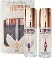 Charlotte Tilbury Airbrush Flawless Setting Spray Duo Travel Size Gift Set::O...