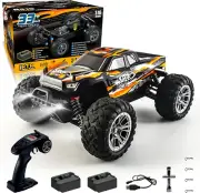 RC Cars, 1:16 Scale Remote Control Car High Speed 4WD Electric Vehicle with 2 Re