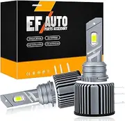 H15 LED Headlight Bulbs Kit Canbus Error Free 12V 70W 14000Lumens CSP Chip Super Bright H15 led Headlamp 6500K Cool White High Low Beam IP68 Waterproof Conversion Kit Replacement(2pcs)