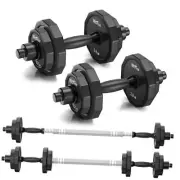 Weights Dumbbells Set, Adjustable Dumbbell Sets 22 lbs (Each dumbbell 11lbs)