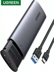 M2 NVME NGFF SATA SSD to USB 3.0 Portable External Drive Metal Enclosure Case