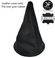 BLACK STITCH TOP GRAIN LEATHER GEAR GAITER OVER RUBBER FITS TRIUMPH TR6 69-76 (for: Triumph)