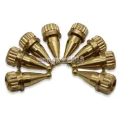 8PCS M8x27.5 Copper Speaker Spike Isolation Spike Stand Foot Speaker Cone Spikes