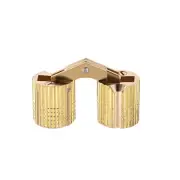 14mm Invisible Furniture Hinge Concealed Hinge 180 degree Opening Angle 2 pcs