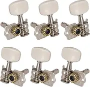 6x Metal Guitar Tuning Pegs Machine Head Tuners Acoustic Guitar Replacement Part