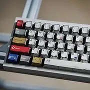 Retro PBT Keycaps - Japanese Manga Theme Keycaps Set, 141 Keys Cherry Profile Dye-Sub Custom Keycap, Mixed Light Minimalist Style Key Caps for 60%, 65%, 75%, 100% Cherry MX Mechanical Keyboard