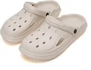 [EvAnem] Ladies Garden Clogs Comfy Mules, Anti-Slip Water Shoes, Breathable Sandals Slippers, Beach Pool Summer