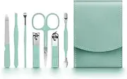 7 Pcs Colour Nail Clipper Set Pedicure Kits Eyebrow Scissors Portable Luxury Manicure Sets Personal Care Tools