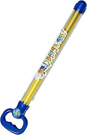 Water Squirter, Firework Water Soaker, Pull-Out Soaker Toy, Large Capacity Tank, Easy Grip Design, Durable Material for Outdoor, Backyard, Beach, Pool, Summer, Enjoyment Use, (Pink/Dark Blue)
