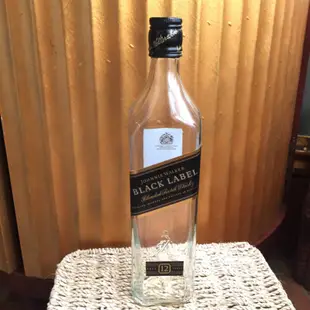 Johnnie Walker Double Black 約翰走路藍標 綠標 黑牌 威士忌空酒瓶/多用途玻璃空瓶/空洋酒瓶