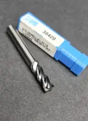 Kyocera 5/16" Solid Carbide End Mill AlTiN No. 36420 1½" OAL Square Machinist