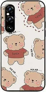 [LCEHTOGYE] Case for Sony Xperia 1 V, Slim Shock-Absorption Anti-Scratch Black Soft TPU Bumper Protective Phone Case Cover for Sony Xperia 1 V (6,5") - LLM48