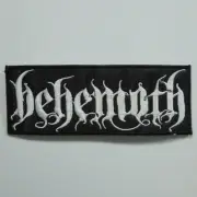 BEHEMOTH Band Logo SMALL PATCH Embroidered