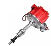 Small Block Ford 351W HEI Distributor 65k Coil Ready to Run Red Cap D33106RD