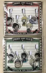 Attack On Titan Exhibition Acrylic Keychain Set 1 Japan Anime