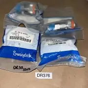 (4) *NEW FACTORY SEALED* Swagelok SS-QC6-B-6PMK2 Quick Connects Body 3/8" SS