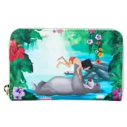 Jungle Book Bare Necessities Faux Leather Collectible Zip Purse (15X10cm)