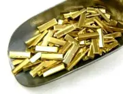 Cartridge Brass Alloy Bits Yellow Casting Alloy 70/30 Alloying Melting 2 Lbs