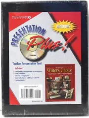 GLENCOE WRITERS CHOICE GRAMMAR/COMPOSITION CD-ROM TEACHER PRESENTATION TOOL G/10