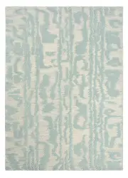 Florence Broadhurst Waterwave Stripe Pearl 039908 Rug