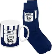 Geelong Cats AFL Footy Heritage Mug and Socks Pack