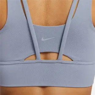 Nike 運動內衣 Alate Ellipse 藍 中強度支撐 吸濕快乾 美背 跑步 DO6620-493