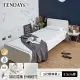 【TENDAYS】DISCOVERY柔眠床墊(晨曦白)3尺 5.5cm厚記憶床(標準單人)