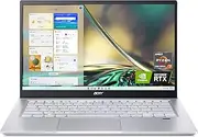 Acer Swift X SFX14-42G-R607 Creator Laptop | 14" Full HD 100% sRGB | AMD Ryzen 7 5825U | NVIDIA RTX 3050 Ti Laptop GPU | 16GB LPDDR4X | 512GB SSD | Wi-Fi 6 | Backlit KB | Windows 11, Gray