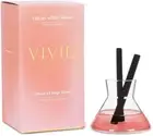 Abbott Collection Reed Diffuser Set for Home, Citrus White Linen Scent (7Oz)