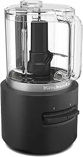 [KitchenAid] Go 5KFCR500BM wireless food processor without fitting Black