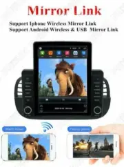 Navigation Head Unit Android 10.1 9.5"Radio Stereo GPS WIFI For 2007-15 Fiat 500 (for: Fiat)