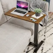 Fin Large Overbed Table Tilting Mobile Laptop Computer Desk Bedside Sofa Side Table