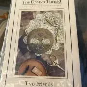 THE DRAWN THREAD Counted Cross Stitch CHART - TWO FRIENDS - Sheep Hearts