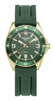 Swiss Alpine Military Men's Watch Analog Quartz 7034.1814SAM Silicone